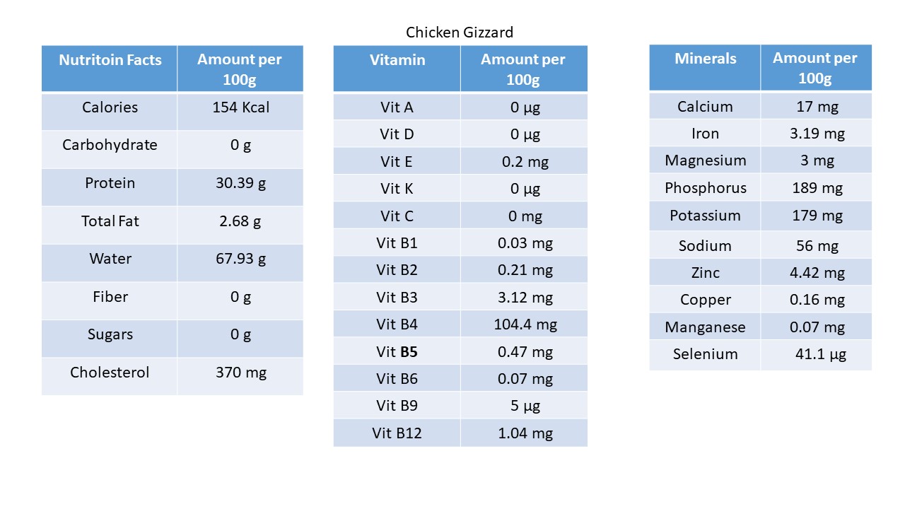 chiken gizzard